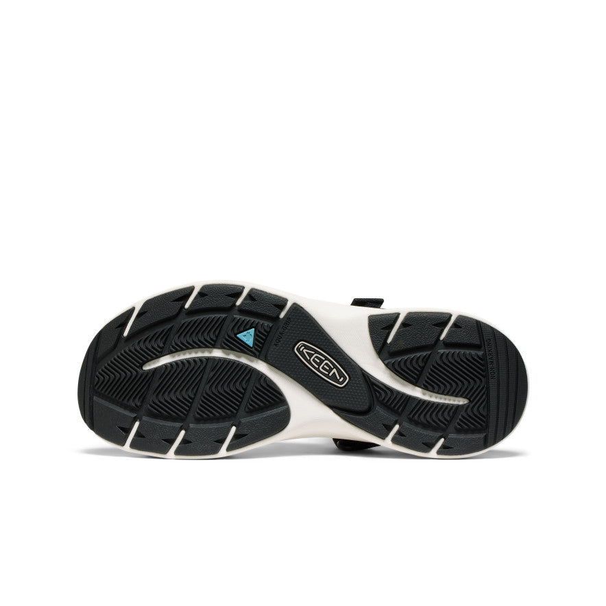 Women's Leiki Open-Toe Sandal Black/Star White - Image alt 6
