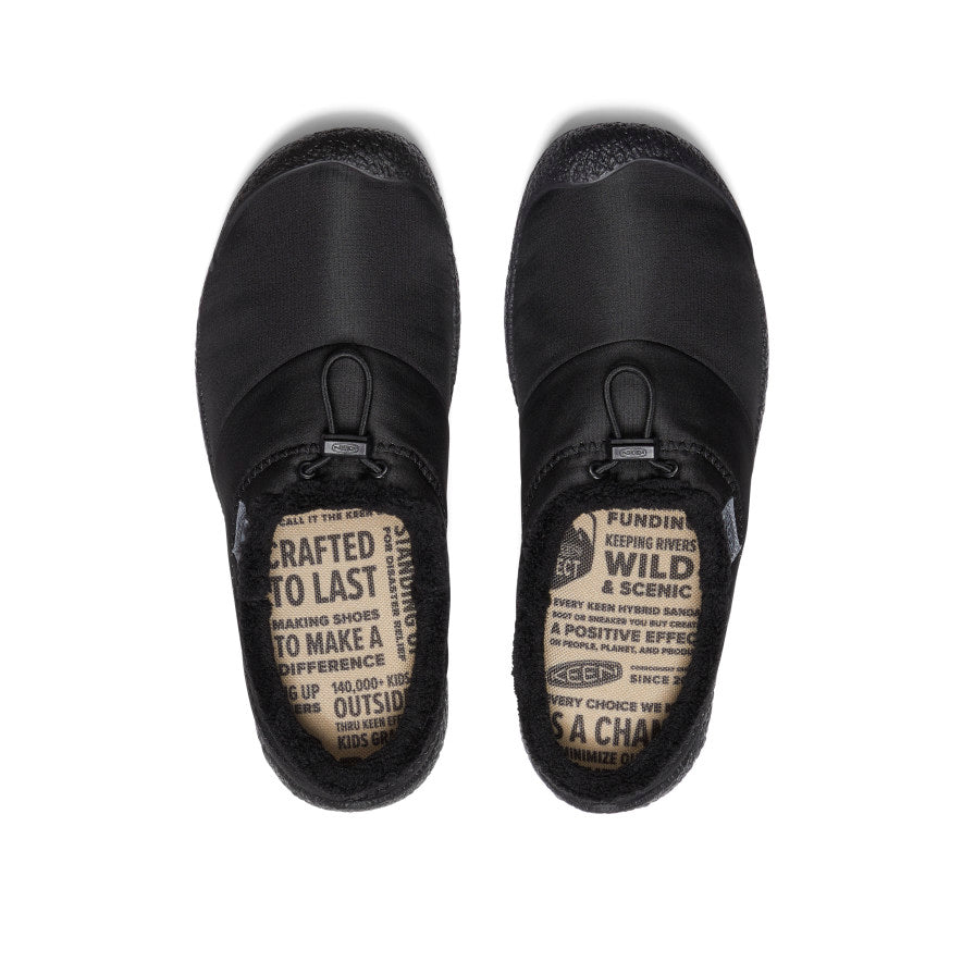 Women's Howser III Slide Black Smooth Nylon