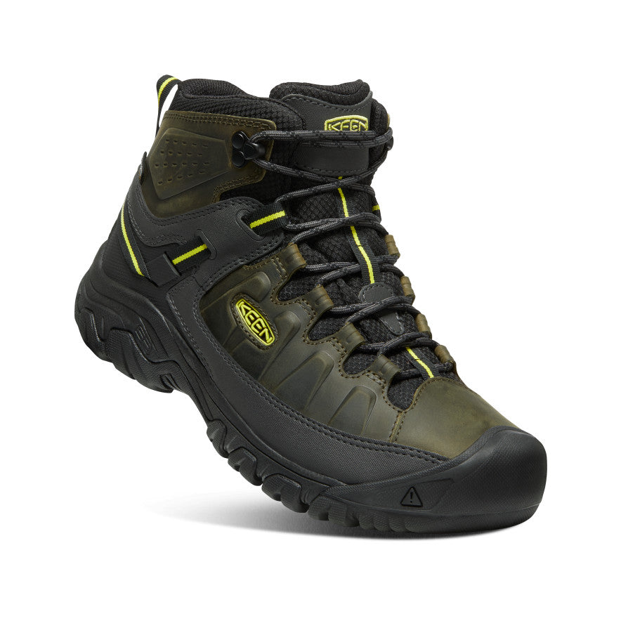 Men's Targhee III Waterproof Mid Hiking Boot Forest Night/Evening Primrose