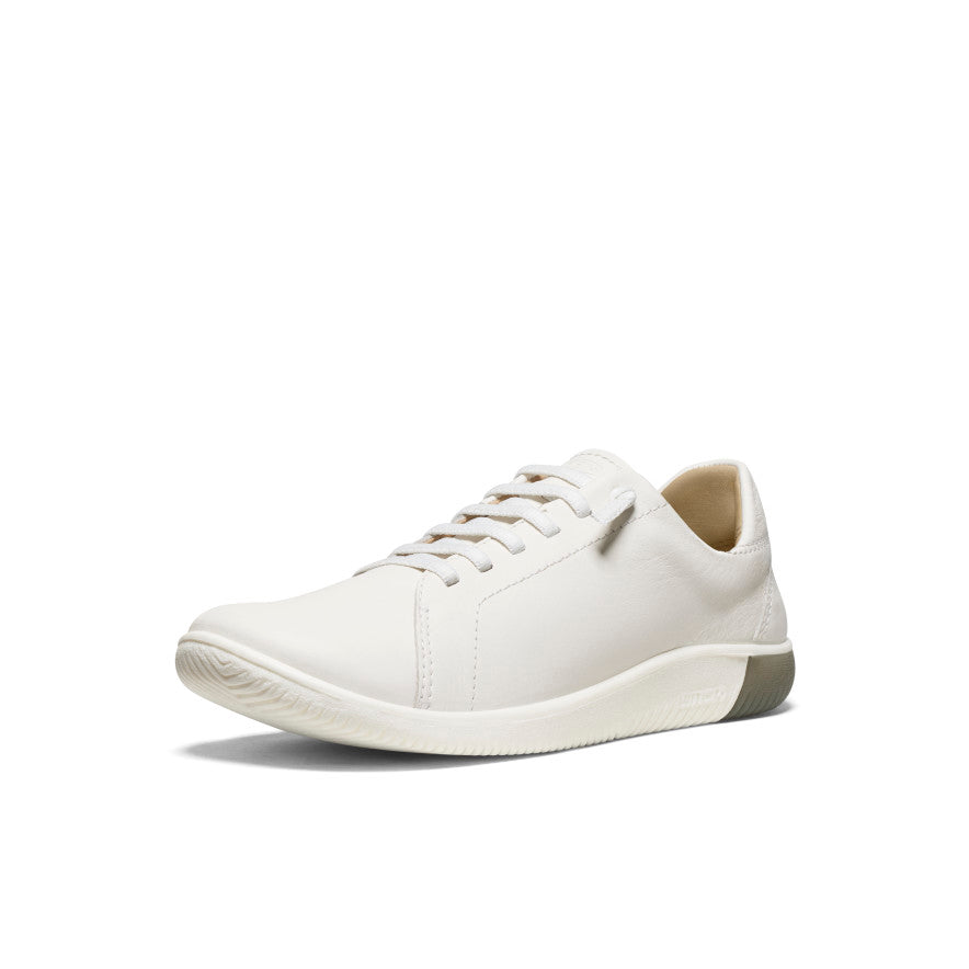 Women's KNX Leather Sneaker Star White/Star White - Image alt 3