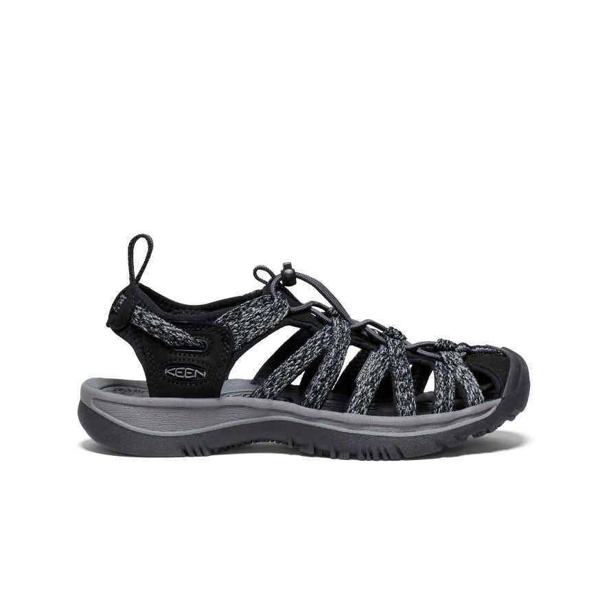 Women's Whisper Sandal Black/Steel Grey