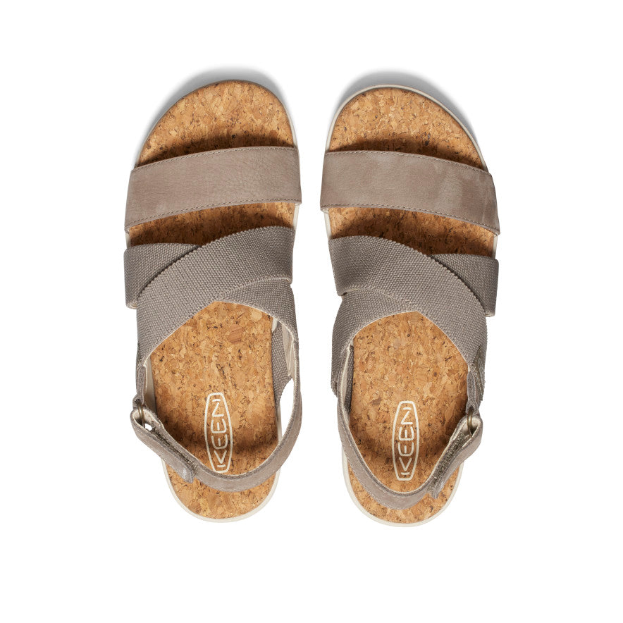 Women's Elle Criss Cross Sandal Brindle/Birch