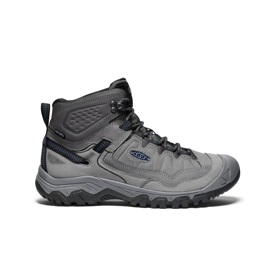 Men's Targhee IV Waterproof Hiking Boot Steel Grey/Coronet Blue