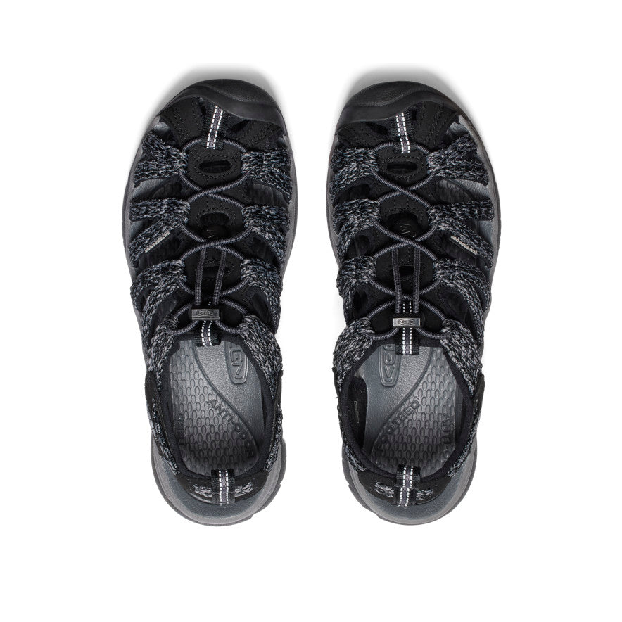 Women's Whisper Sandal Black/Steel Grey