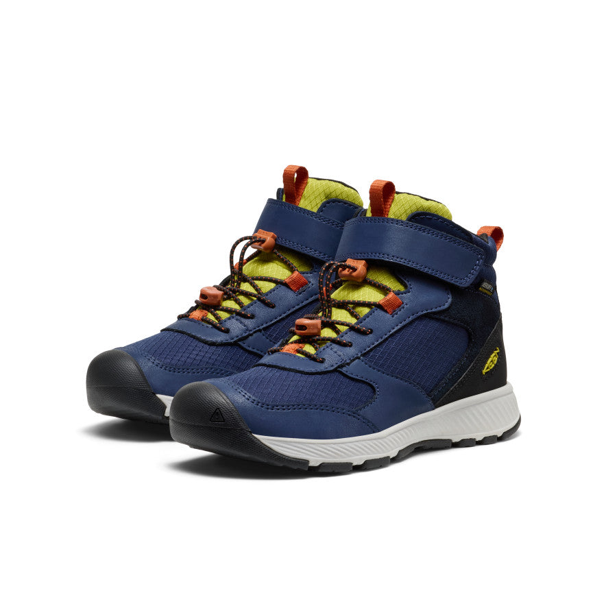 Kids' Skua Waterproof Boot Naval Academy/Rogue Green