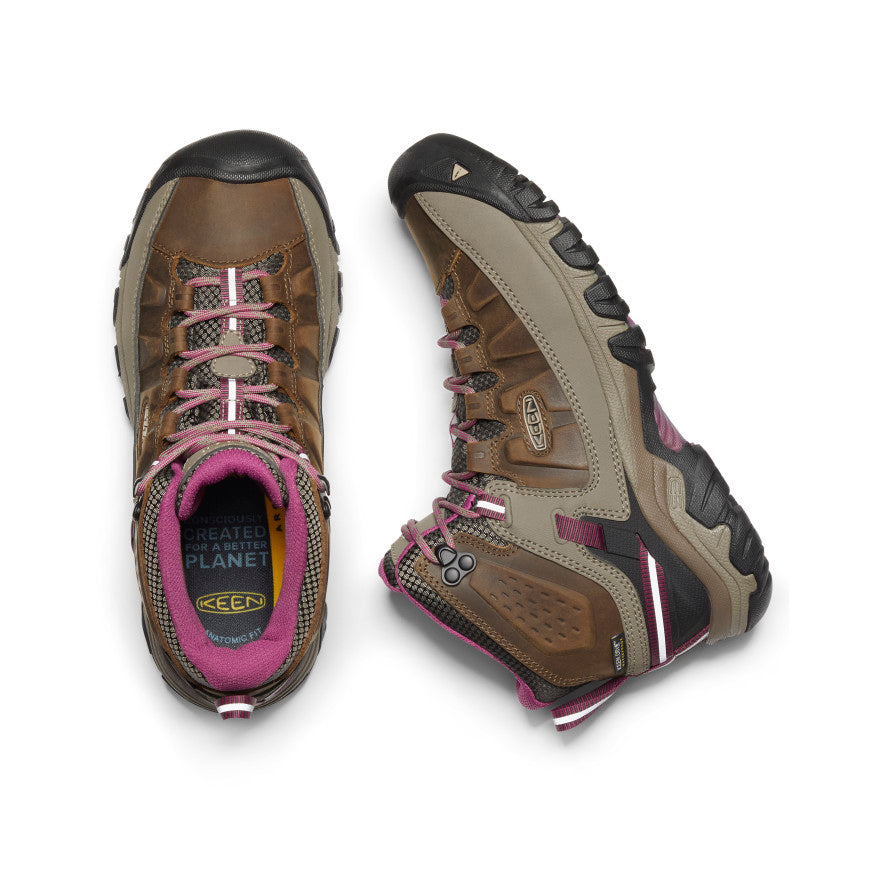 Women's Targhee III Waterproof Mid Weiss/Boysenberry - Image alt 4