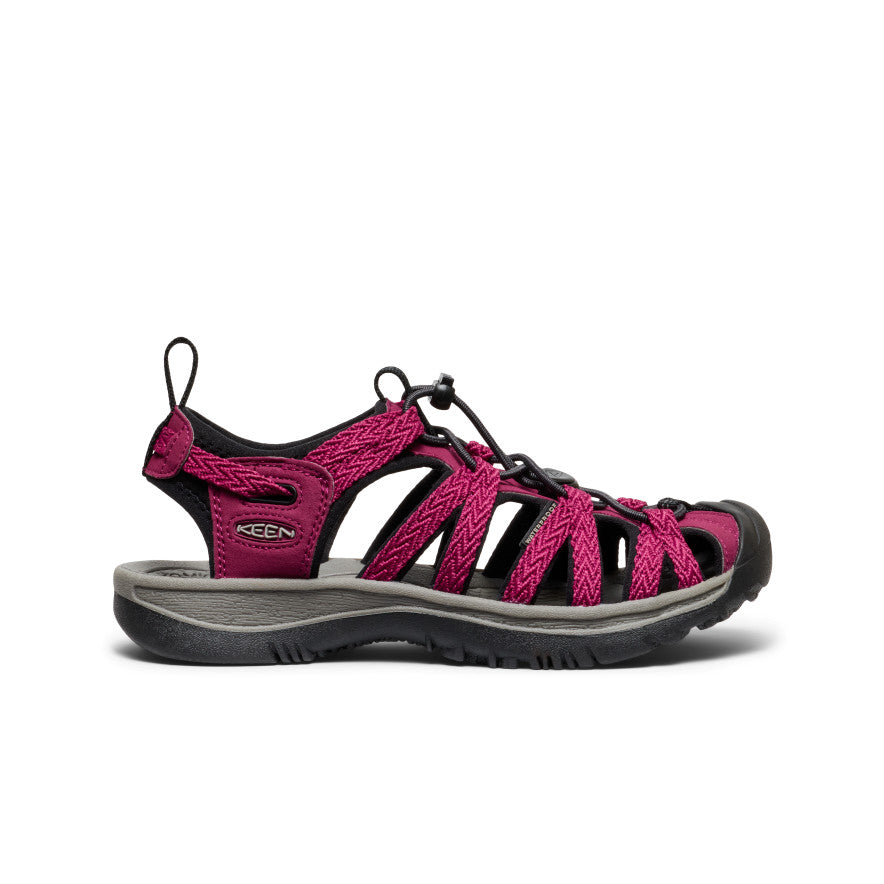 Women's Whisper Sandal Beaujolais/Black