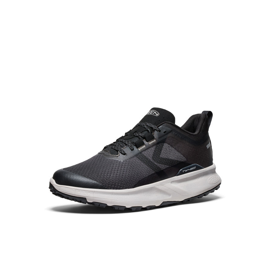 Men's 450 Dirt Waterproof Hiking Shoe Black/Magnet - Image alt 3