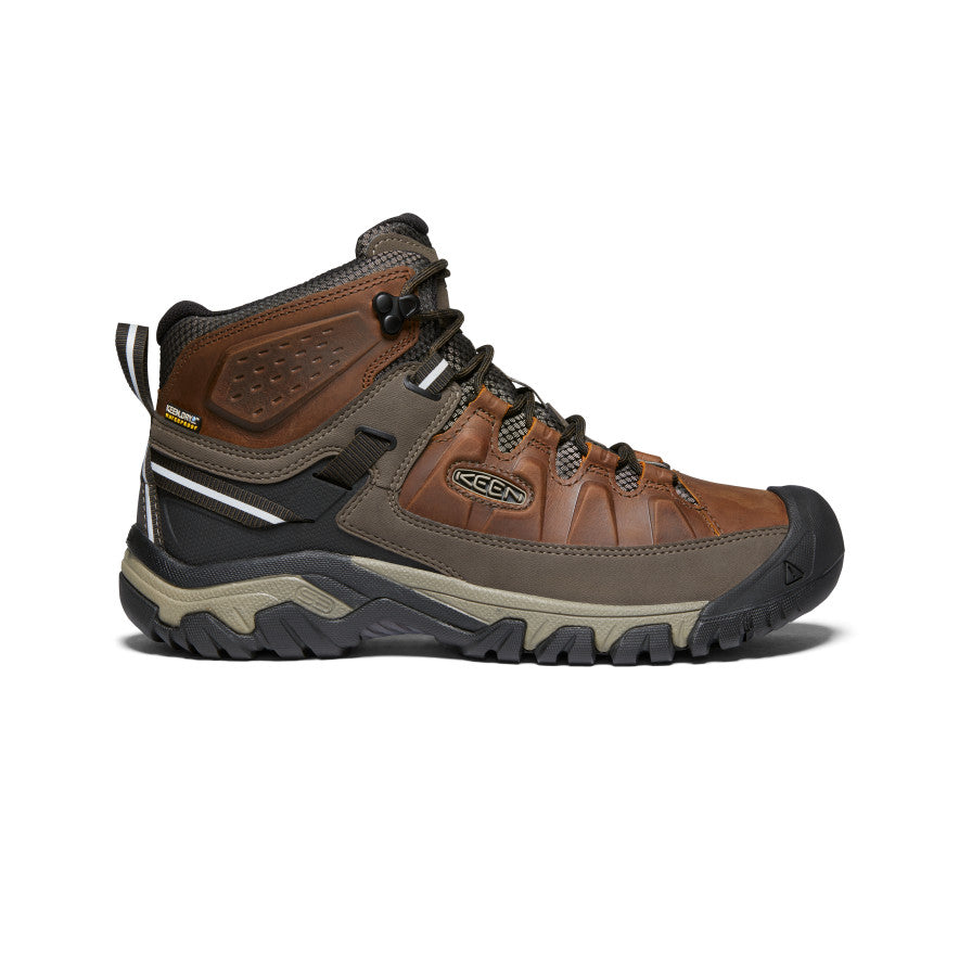Men's Targhee III Waterproof Mid Hiking Boot Chestnut/Mulch - Image 1