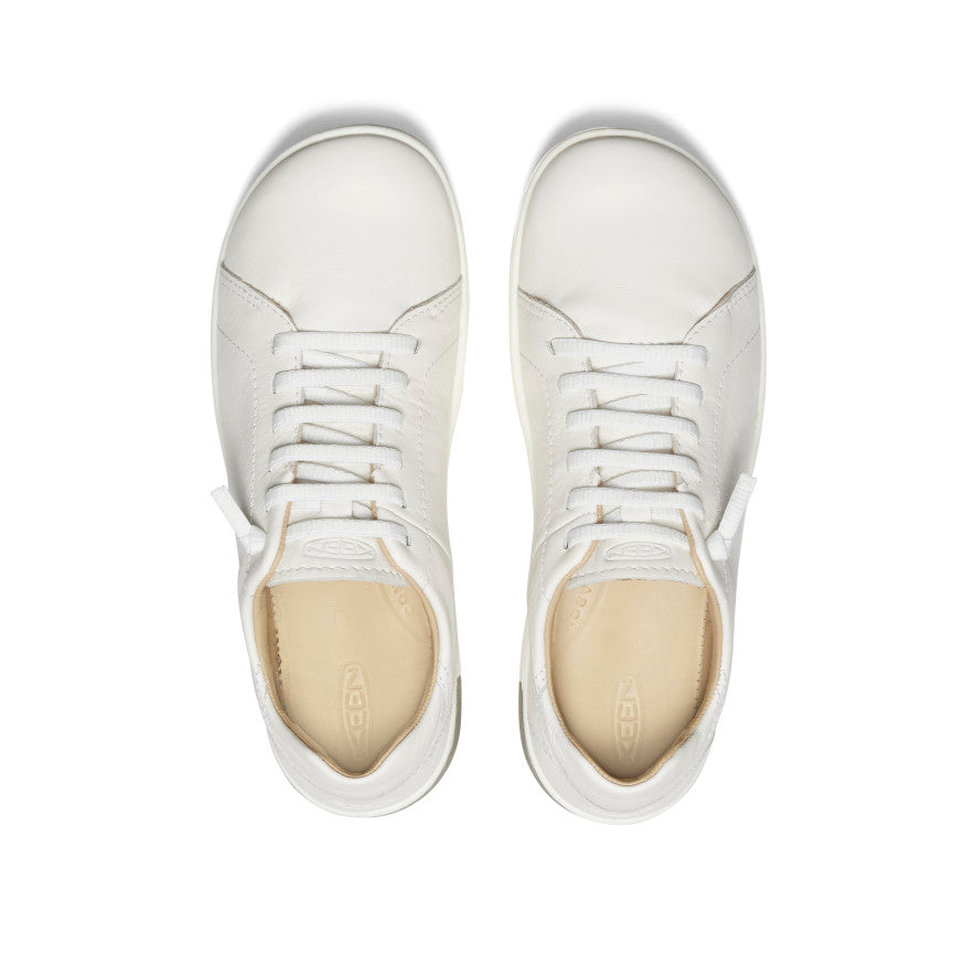 Women's KNX Leather Sneaker Star White/Star White - Image alt 4