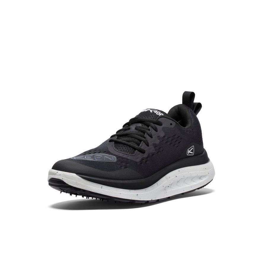 Men's WK400 Walking Shoe Black/White - Image 3