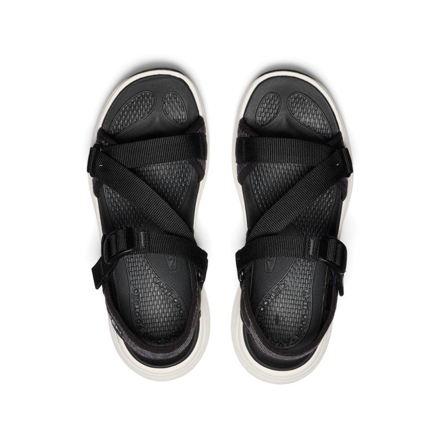 Women's Leiki Open-Toe Sandal Black/Star White - Image alt 4