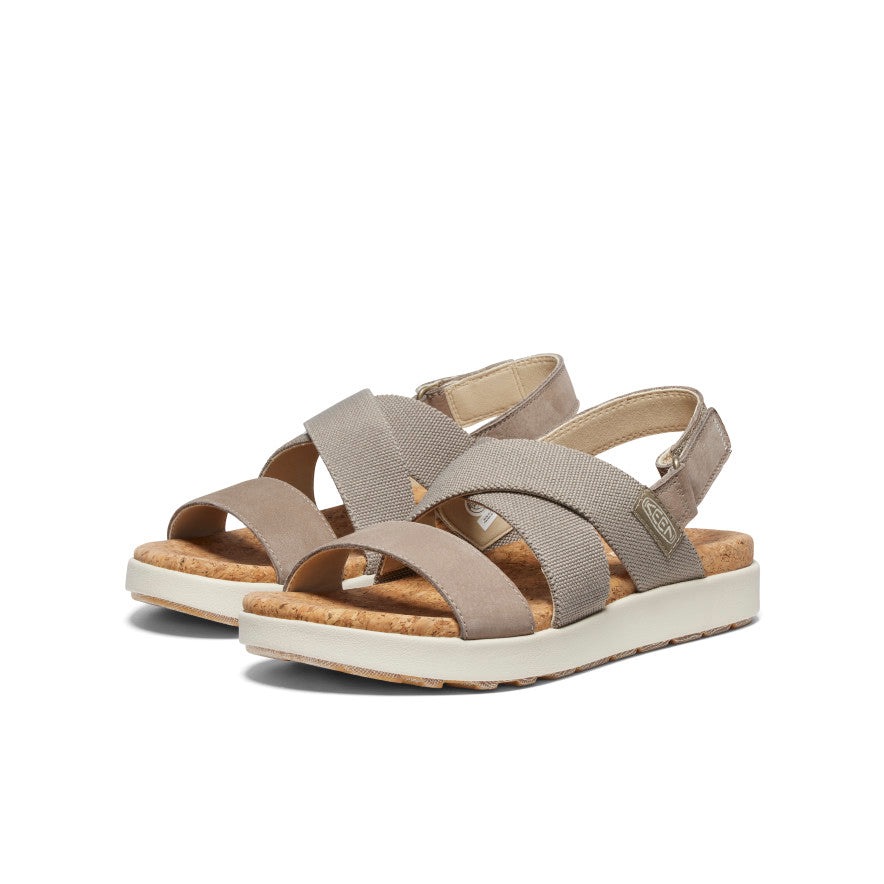 Women's Elle Criss Cross Sandal Brindle/Birch