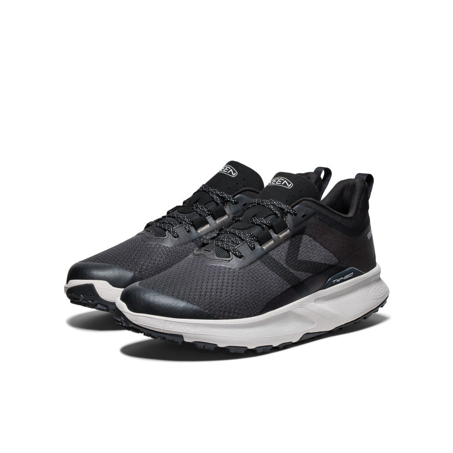 Men's 450 Dirt Waterproof Hiking Shoe Black/Magnet - Image alt 2