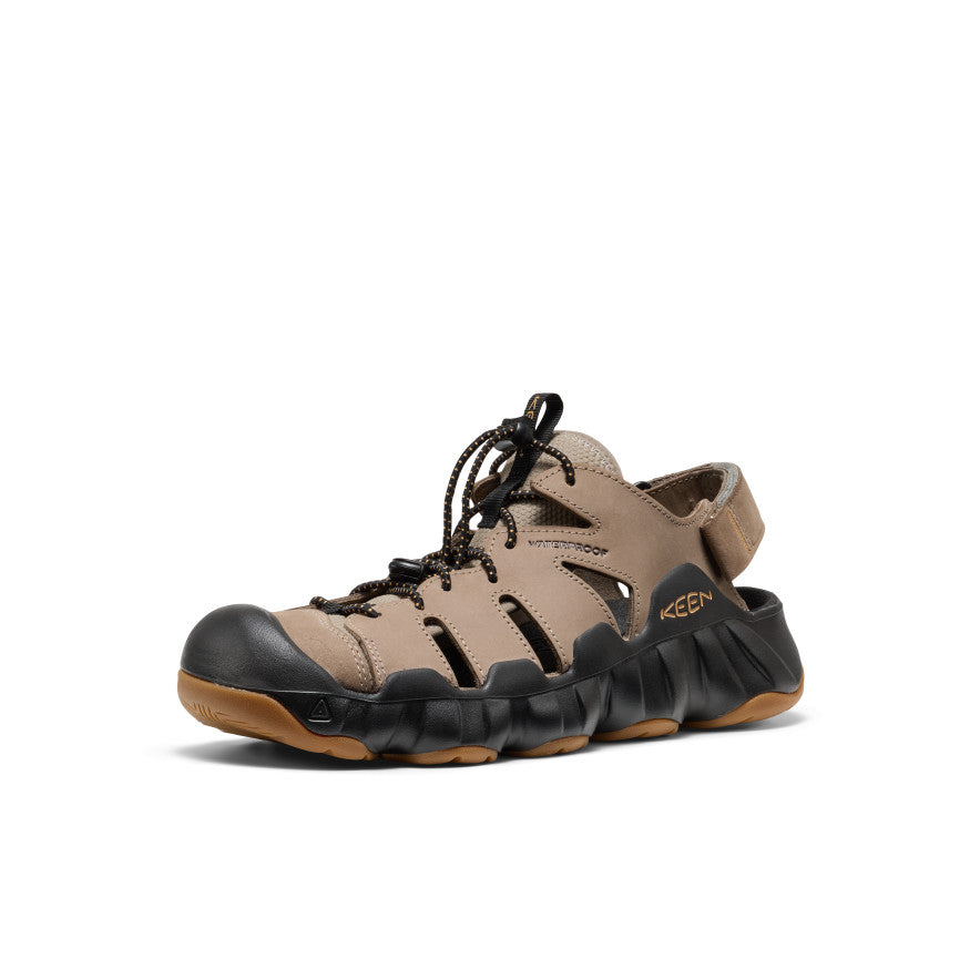 Men's Hyperport Fisherman Leather Sandal Brindle/Oak Buff - Image 3