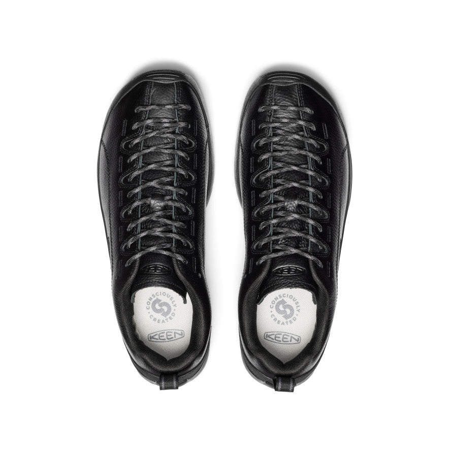 Men's Jasper Suede Sneaker Black Smooth Leather