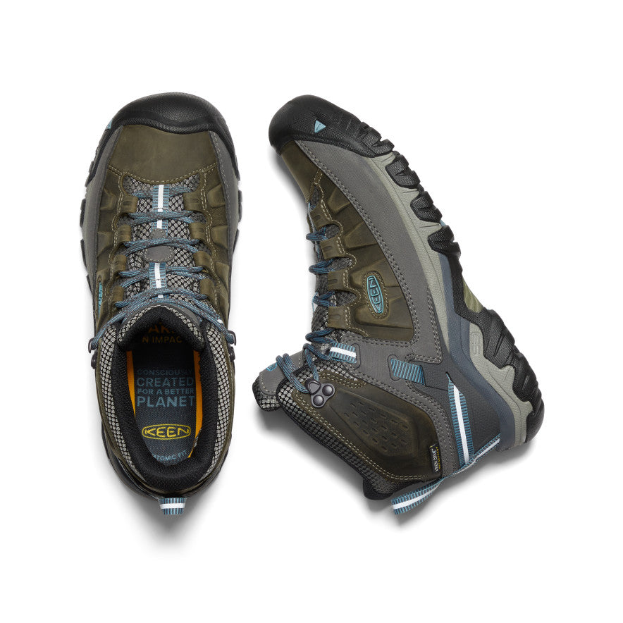 Women's Targhee III Waterproof Mid Magnet/Atlantic Blue