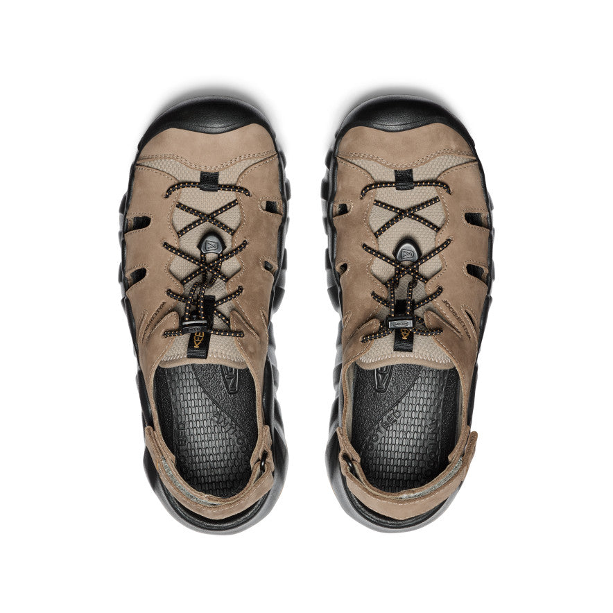 Men's Hyperport Fisherman Leather Sandal Brindle/Oak Buff - Image 4