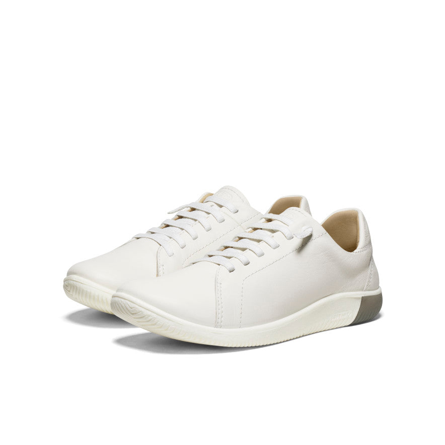 Women's KNX Leather Sneaker Star White/Star White - Image alt 2