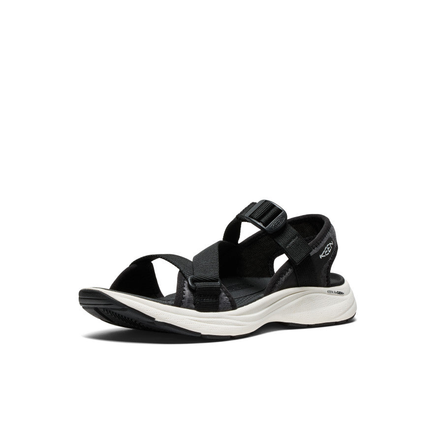 Women's Leiki Open-Toe Sandal Black/Star White - Image alt 3