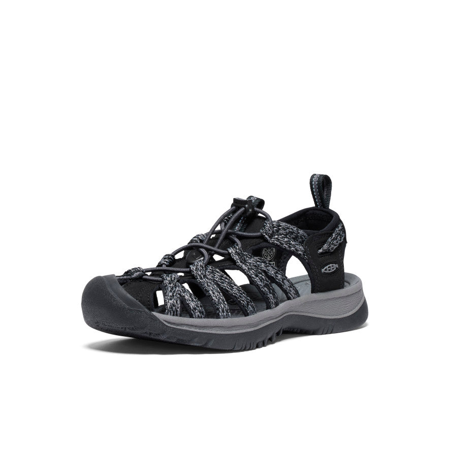 Women's Whisper Sandal Black/Steel Grey
