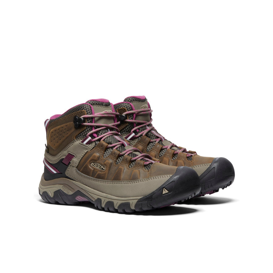 Women's Targhee III Waterproof Mid Weiss/Boysenberry - Image alt 2