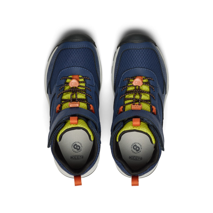 Kids' Skua Waterproof Boot Naval Academy/Rogue Green