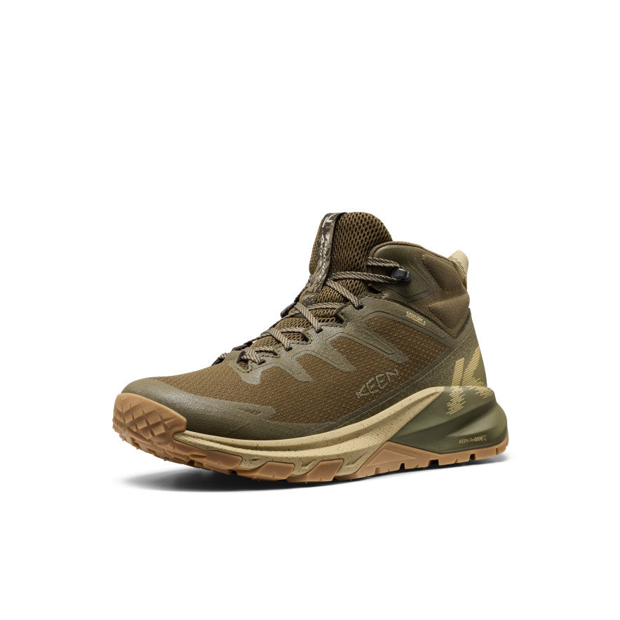 Men's Targhee Apex Waterproof Hiking Boot Dark Olive/Khaki - Image 3