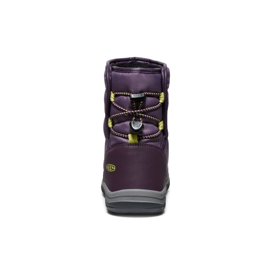 Kids' Puffrider Waterproof Winter Boot Black Plum/Daiquiri Green - Image alt 5