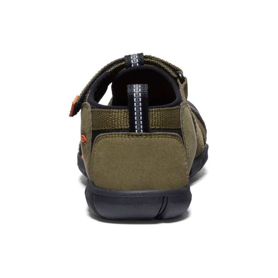 Dark Olive/Gold Flame