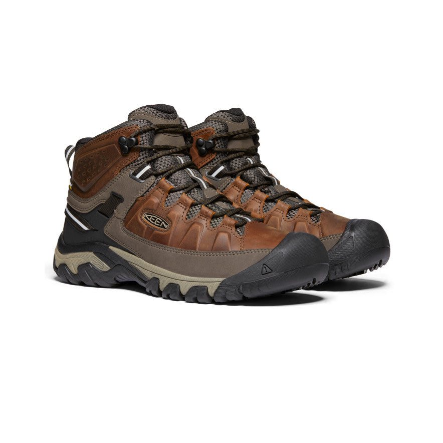 Men's Targhee III Waterproof Mid Hiking Boot Chestnut/Mulch - Image alt 2