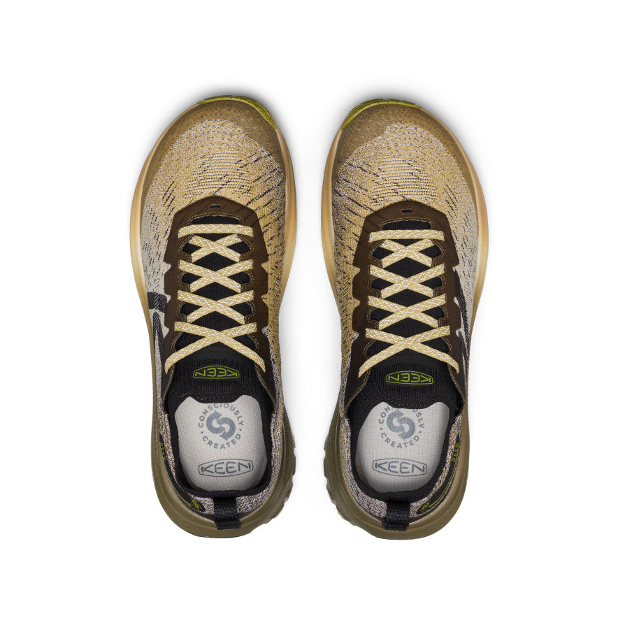 Men's Seek Trail Running Shoe Dark Olive/Khaki - Image alt 4