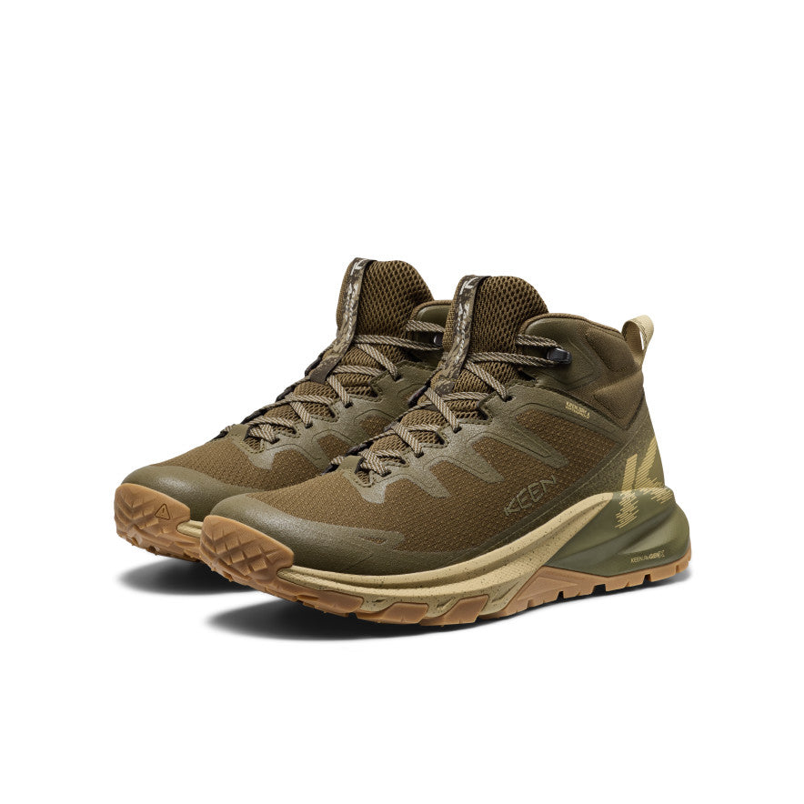 Men's Targhee Apex Waterproof Hiking Boot Dark Olive/Khaki - Image 2