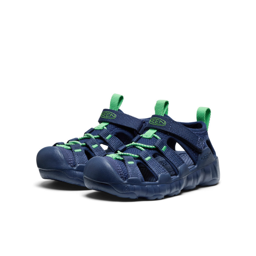 Kids' Hyperport H2 Sandal Naval Academy/Vibrant Green - Image alt 2
