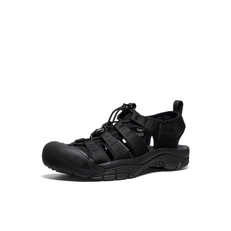 Men's Newport H2 Sandal Triple Black - Image alt 3