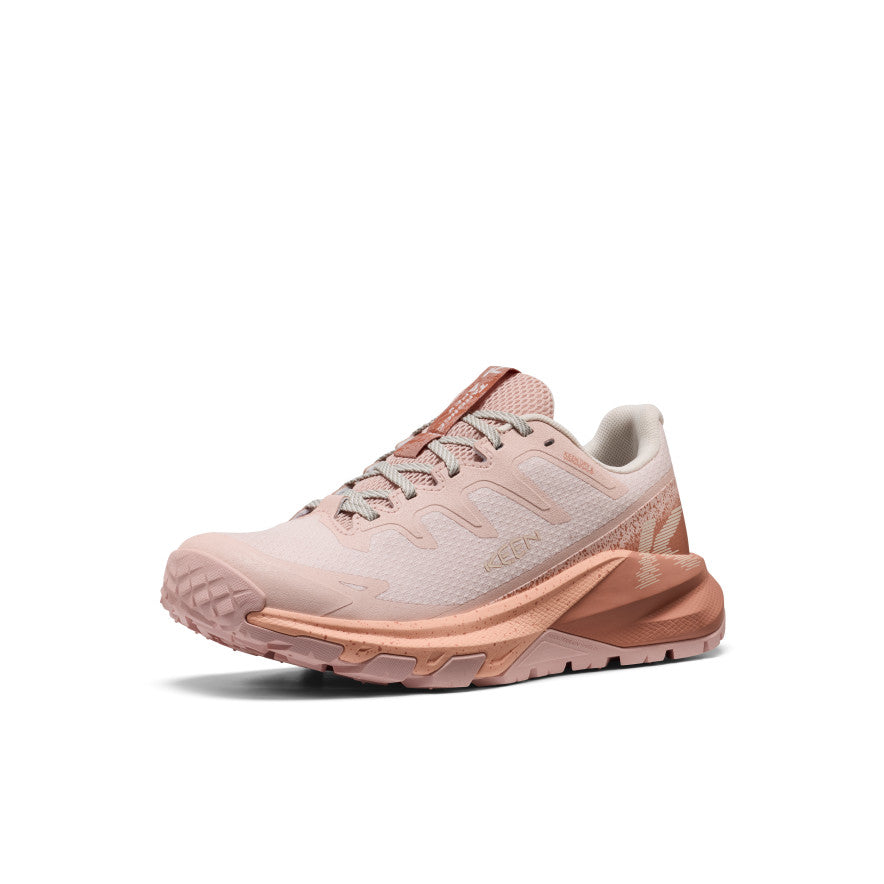 Women's Targhee Apex Waterproof Hiking Shoe Cameo Rose/Peach Fuzz - Image alt 3