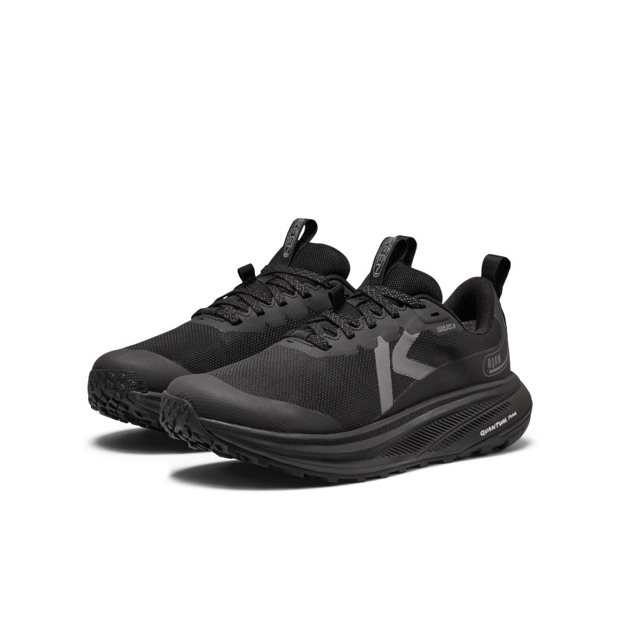 Women's Roam Waterproof Trail Running Shoe Black/Black - Image 2