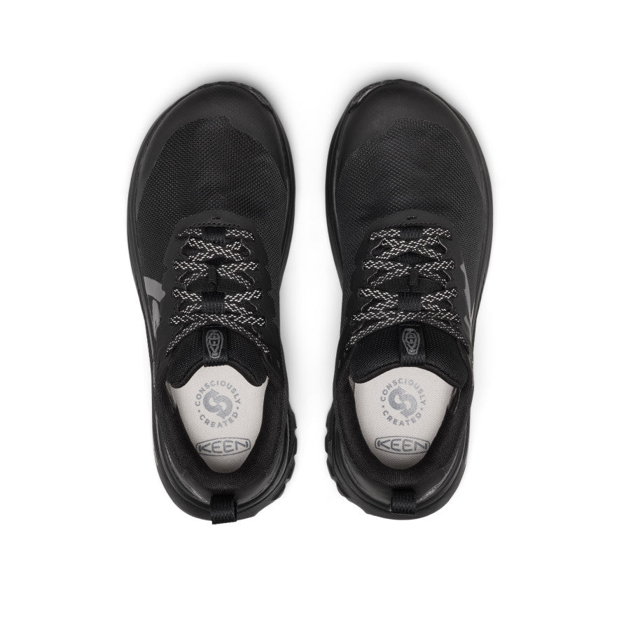 Women's Roam Waterproof Trail Running Shoe Black/Black - Image 4