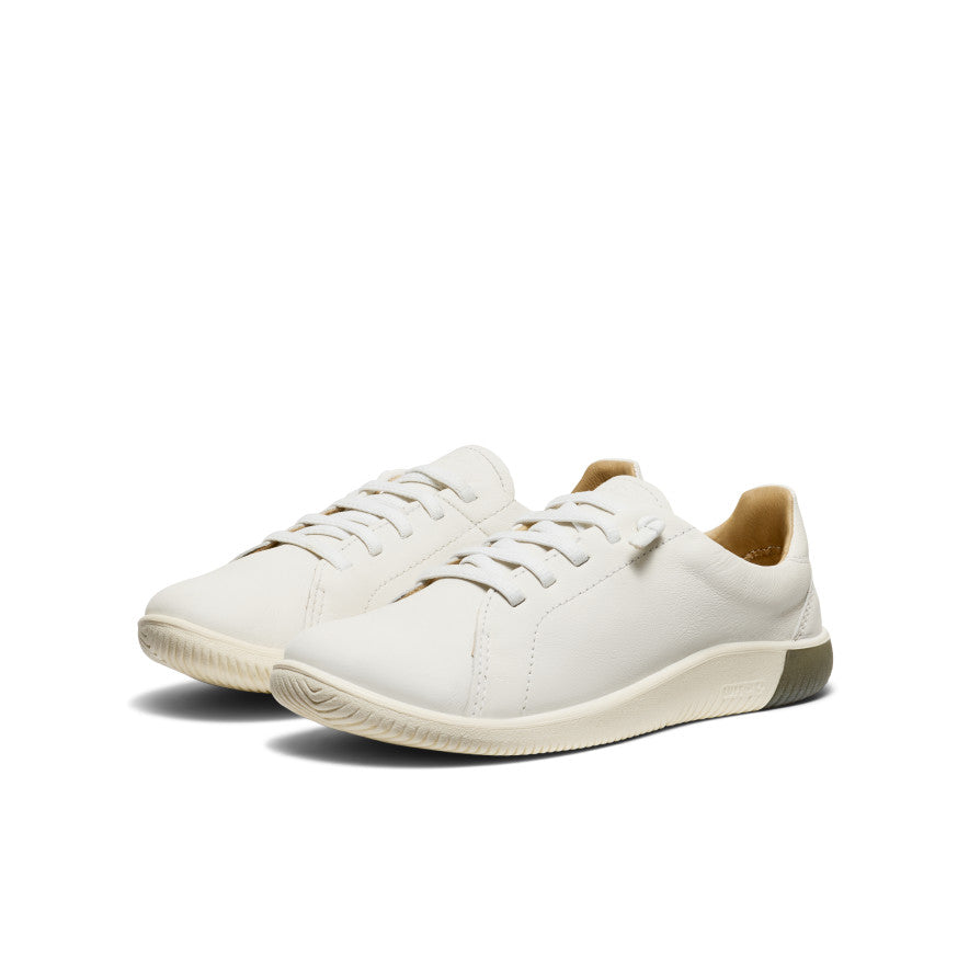 Women's KNX Leather Sneaker Star White/Star White - Image alt 2