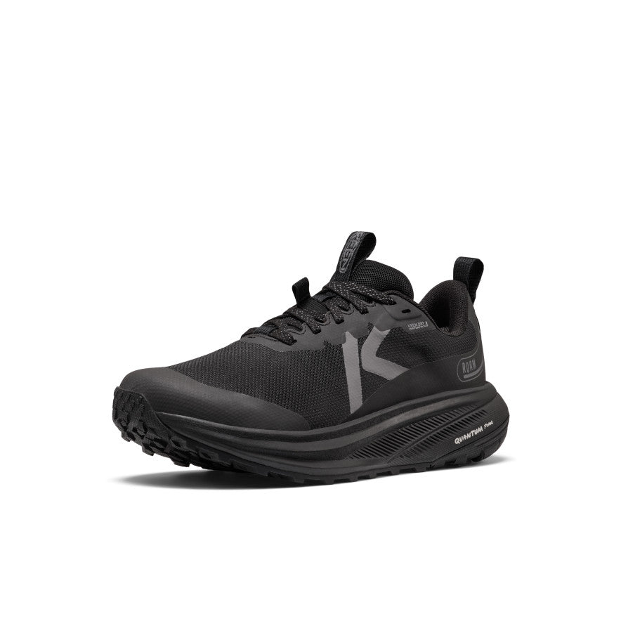 Women's Roam Waterproof Trail Running Shoe Black/Black - Image 3