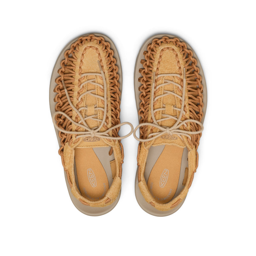 Unisex UNEEK Leather Sneaker Sandal Oak Buff/Plaza Taupe - Image 4