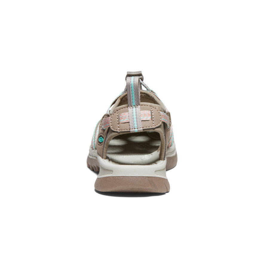 Women's Whisper Sandal Taupe/Coral - Image 5