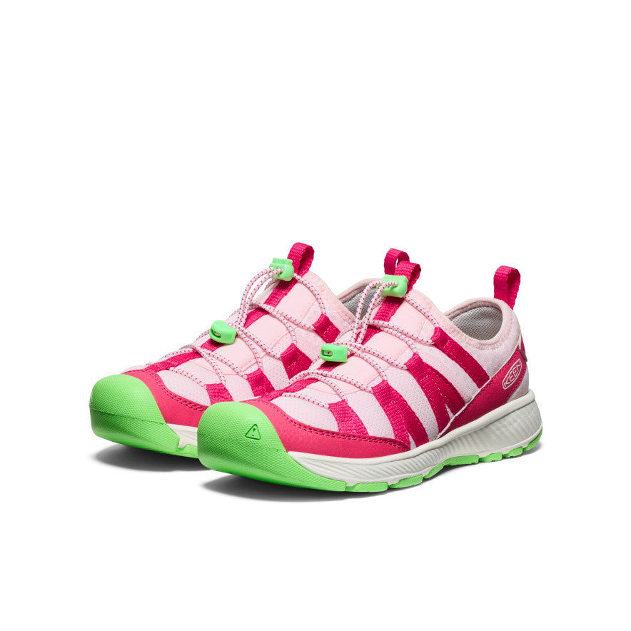 Kids' Motozoa Sneaker Raspberry/Summer Green - Image alt 2