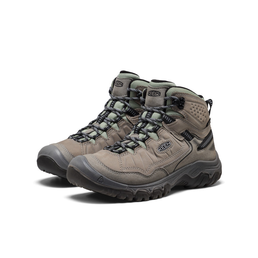 Women's Targhee IV Waterproof Hiking Boot Steel Grey/Lily Pad - Image alt 2