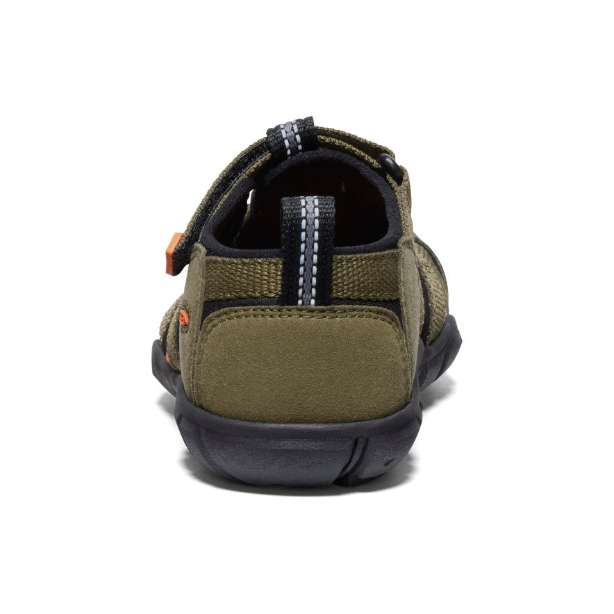 Kids' Seacamp II CNX Sandal Dark Olive/Gold Flame - Image alt 5