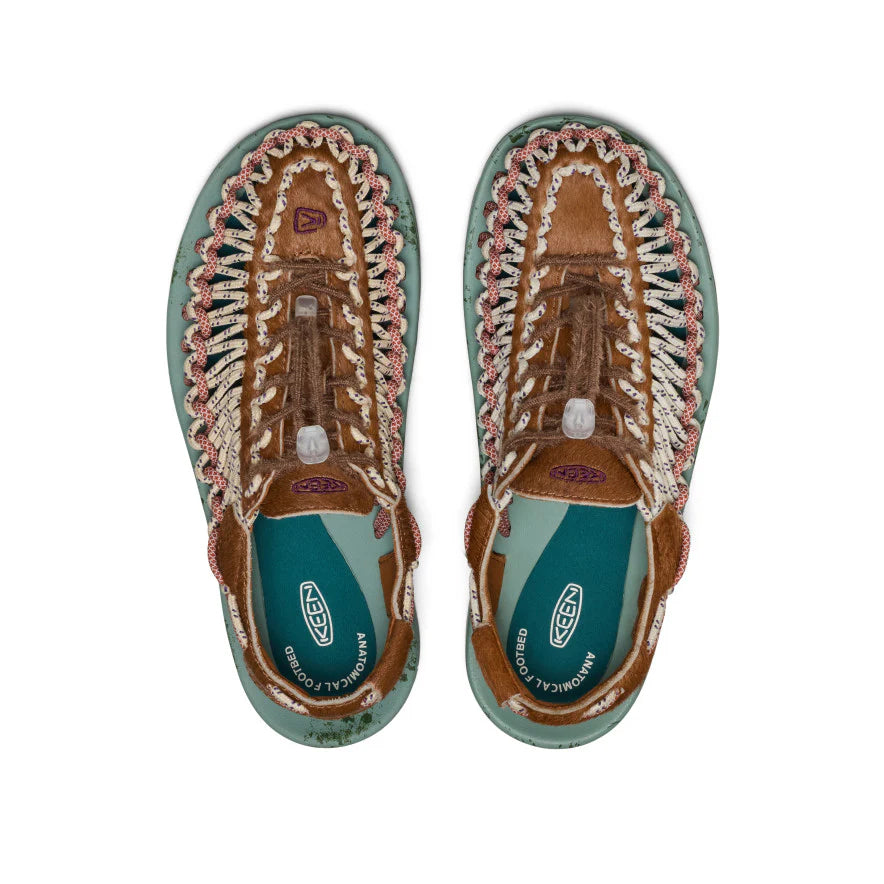 Unisex UNEEK Leather Sneaker Sandal Terrain Roasted Pecan - Image alt 5