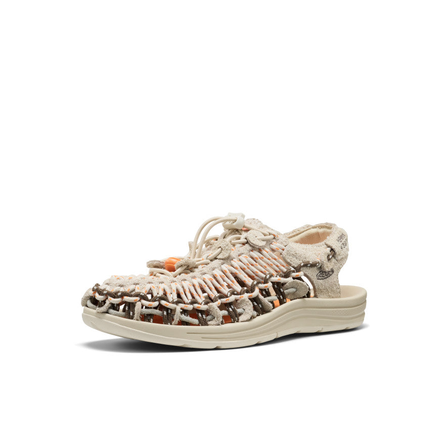 Unisex UNEEK Leather Henrik Vibskov Sneaker Sandal Tangerine Cream - Image alt 3