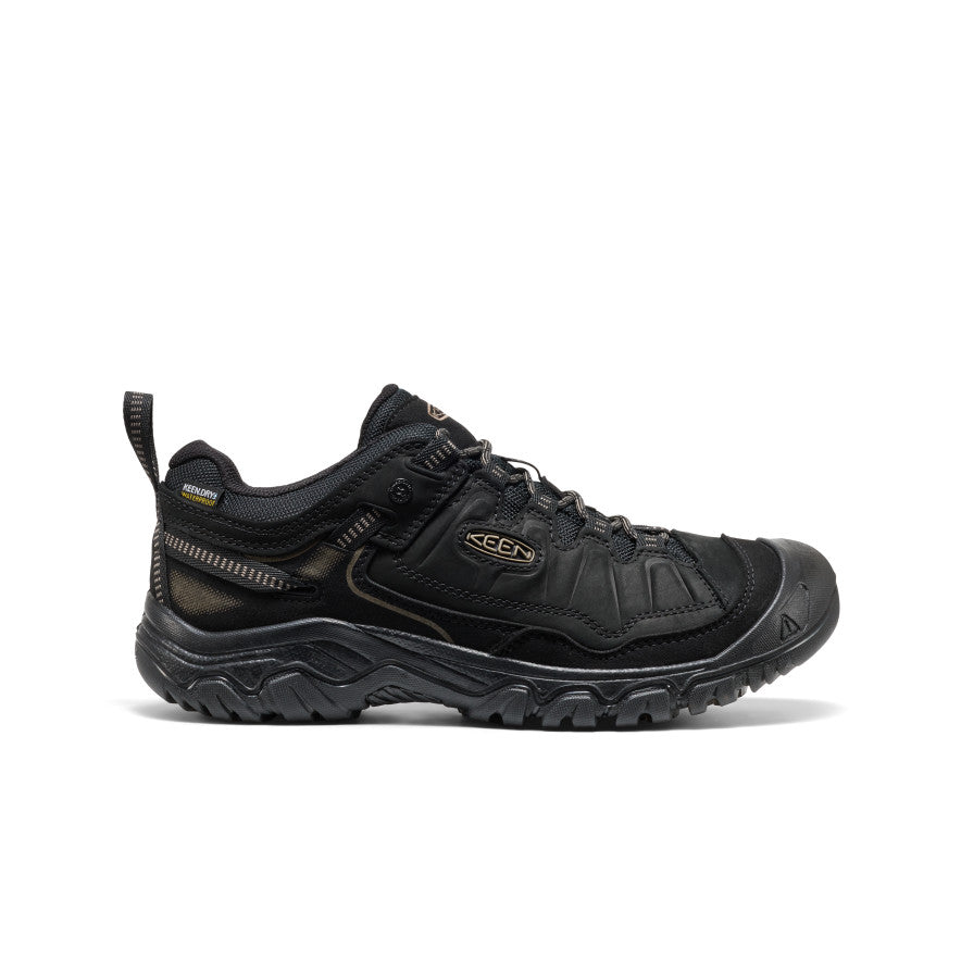 Men's Targhee IV Waterproof Hiking Shoe Triple Black - Image 1
