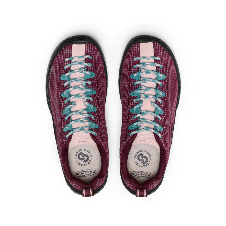 Women's Jasper Nylon Sneaker Fig/Rosy Touch - Image alt 4