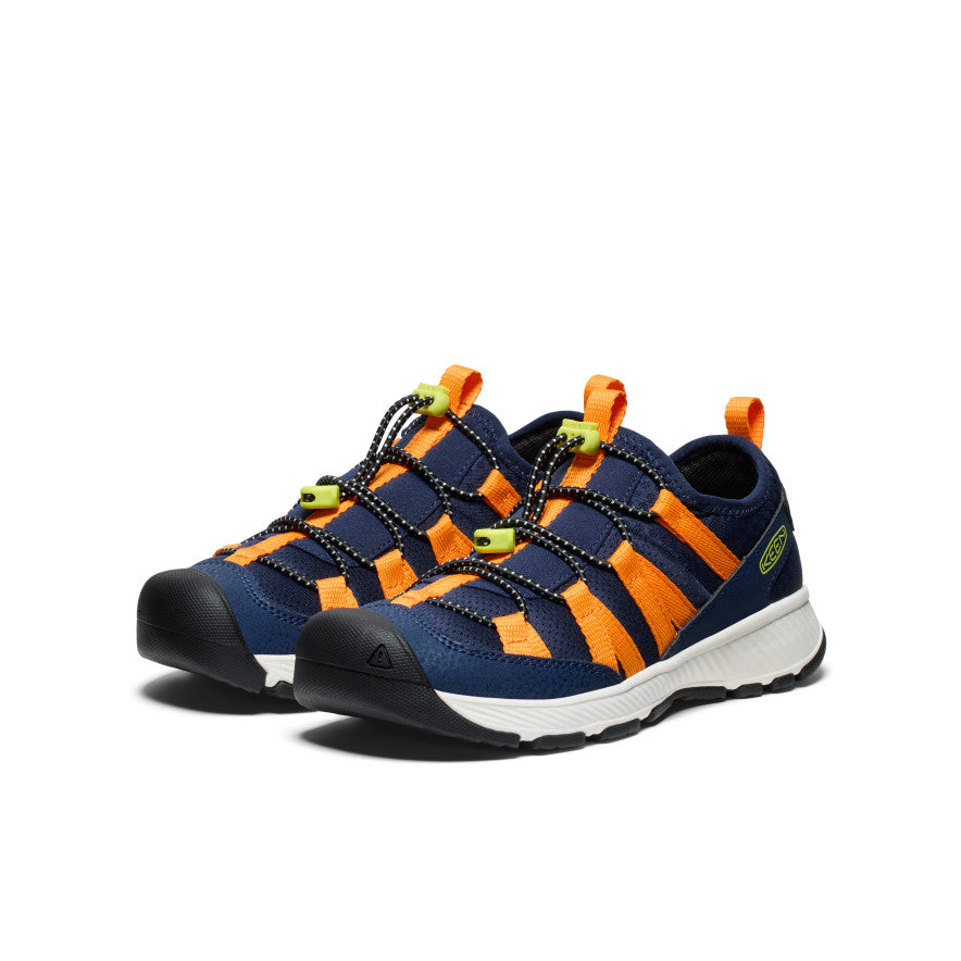 Kids' Motozoa Sneaker Naval Academy/Bright Marigold - Image alt 2